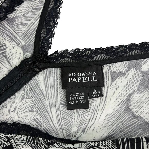 Adrianna Papell Fit & Flare Cocktail Dress – Size 6 - Picture 4 of 10